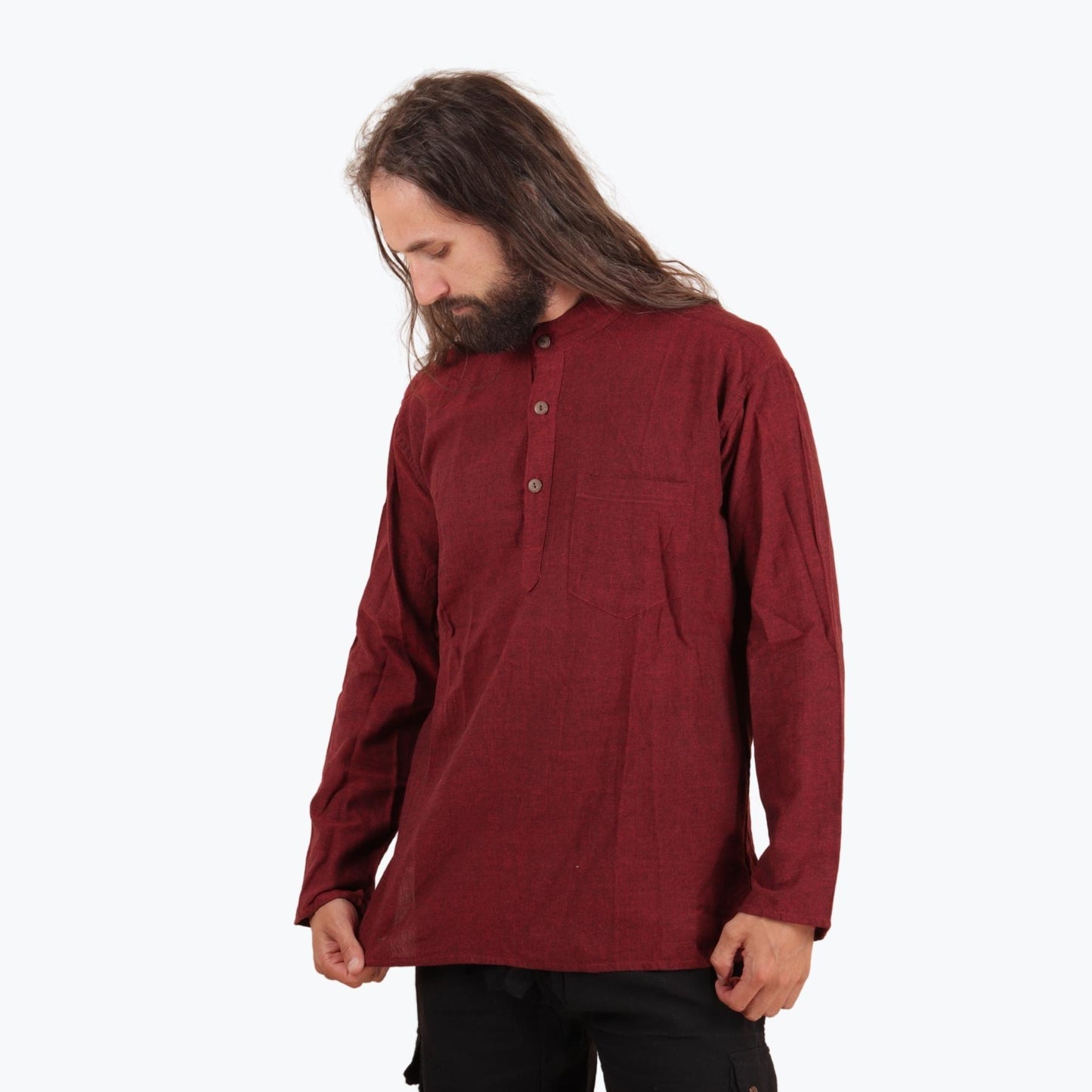 Shirt Nipal - Burgundy