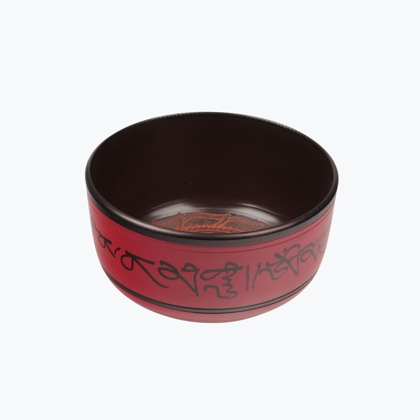 Tibetan bowl Aluminum - Red