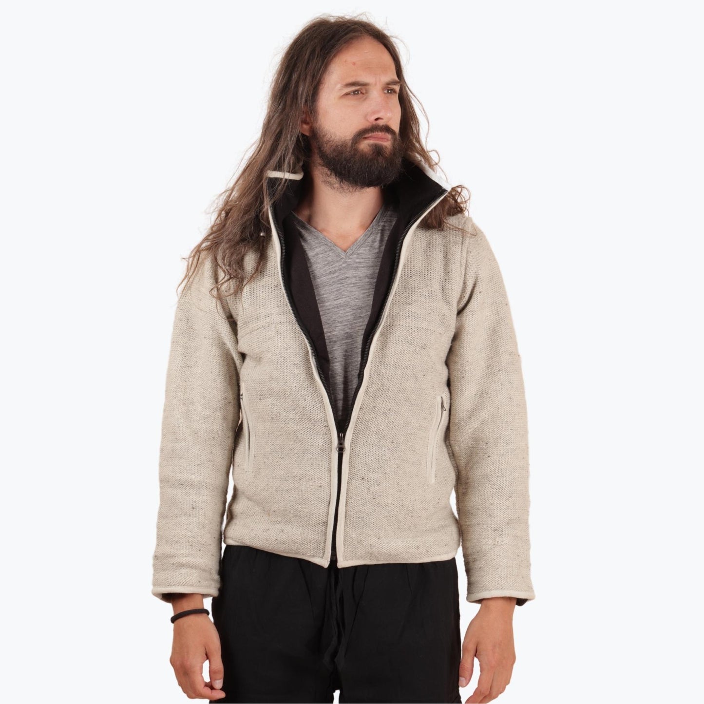 Wool jacket - Natural